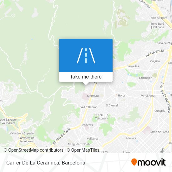 Carrer De La Ceràmica map