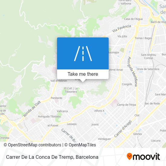Carrer De La Conca De Tremp map