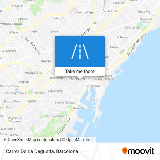 Carrer De La Dagueria map