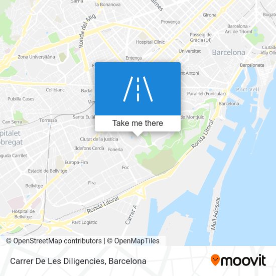 Carrer De Les Diligencies map