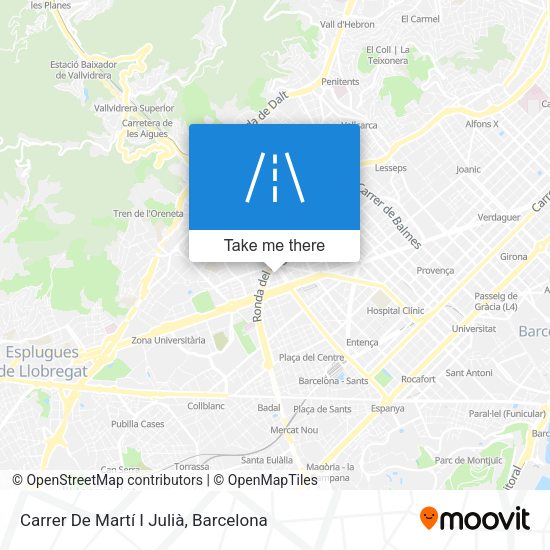 Carrer De Martí I Julià map