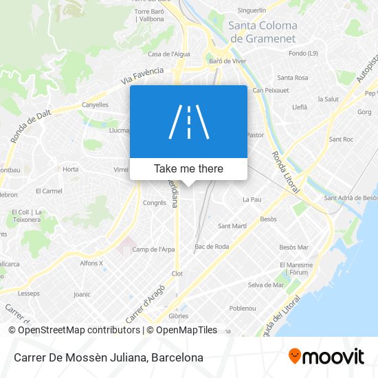 Carrer De Mossèn Juliana map