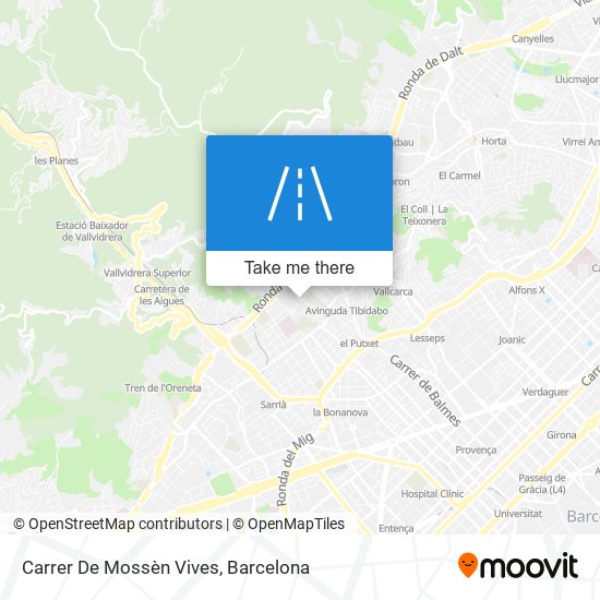 Carrer De Mossèn Vives map