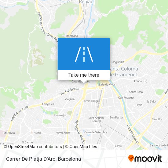 Carrer De Platja D'Aro map