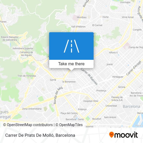 Carrer De Prats De Molló map