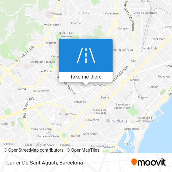 Carrer De Sant Agustí map
