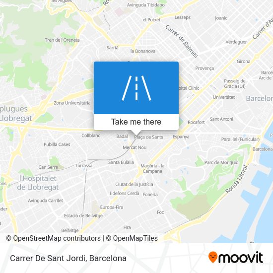 Carrer De Sant Jordi map