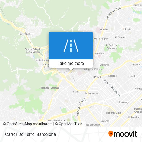 Carrer De Terré map