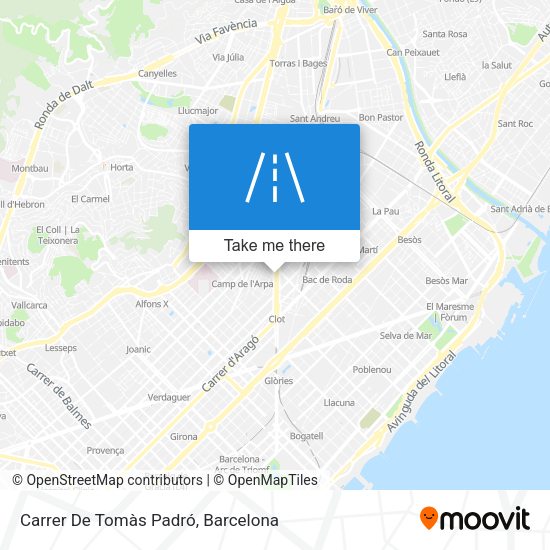 Carrer De Tomàs Padró map