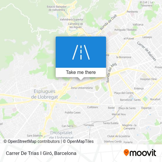 Carrer De Trias I Giró map