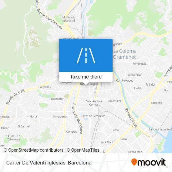 Carrer De Valentí Iglésias map