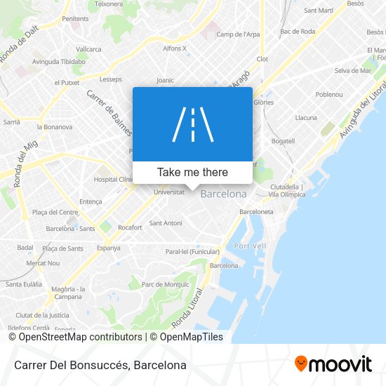 Carrer Del Bonsuccés map