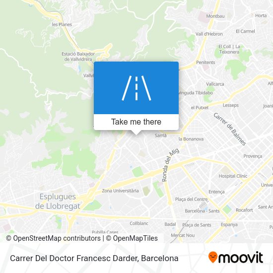 Carrer Del Doctor Francesc Darder map