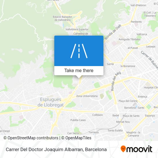 Carrer Del Doctor Joaquim Albarran map