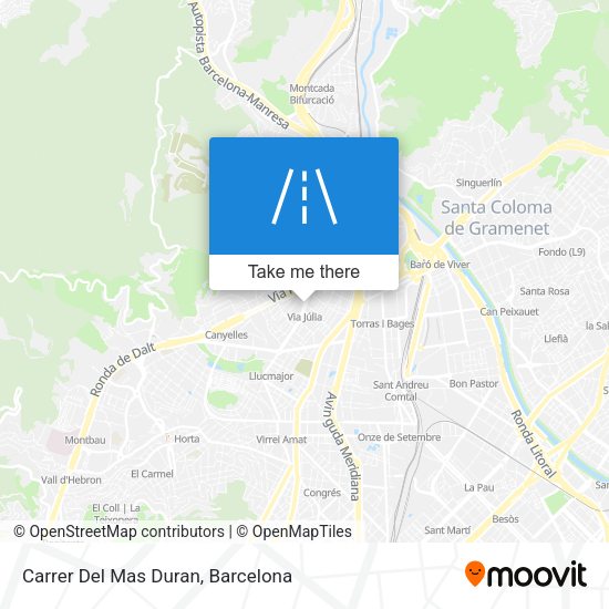 Carrer Del Mas Duran map