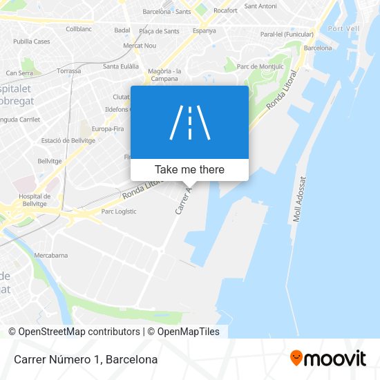Carrer Número 1 map