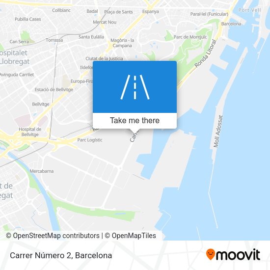 Carrer Número 2 map