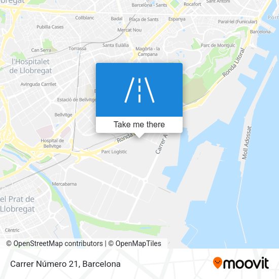 Carrer Número 21 map