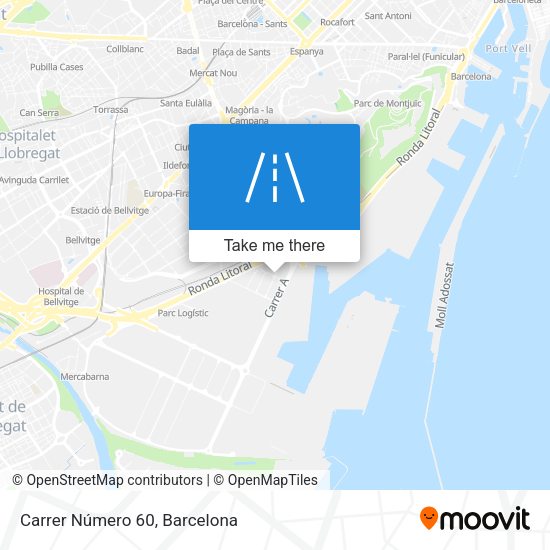 Carrer Número 60 map