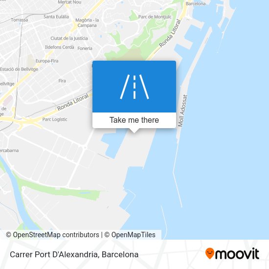 Carrer Port D'Alexandria map