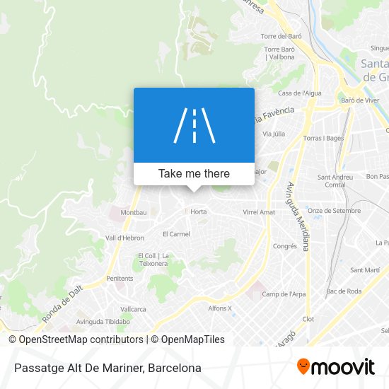 Passatge Alt De Mariner map