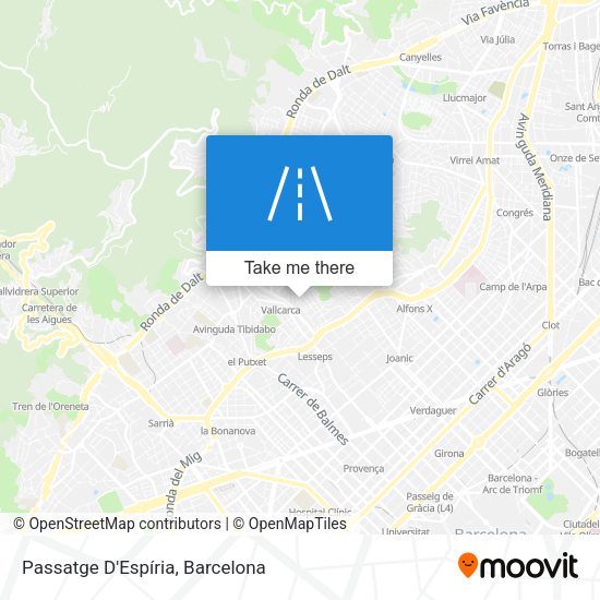 Passatge D'Espíria map