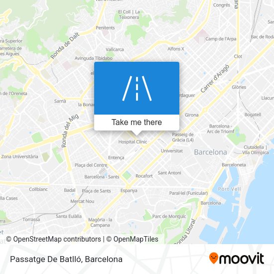 Passatge De Batlló map