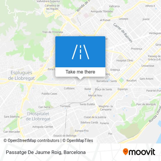 Passatge De Jaume Roig map