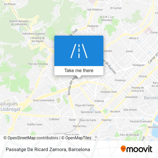 Passatge De Ricard Zamora map