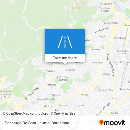 Passatge De Sant Jaume map