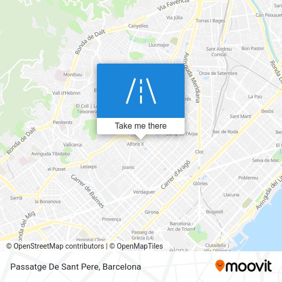 Passatge De Sant Pere map