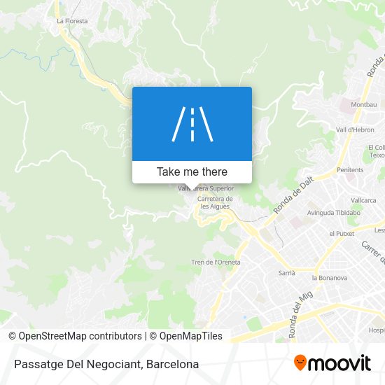 Passatge Del Negociant map