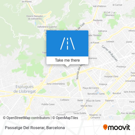Passatge Del Roserar map