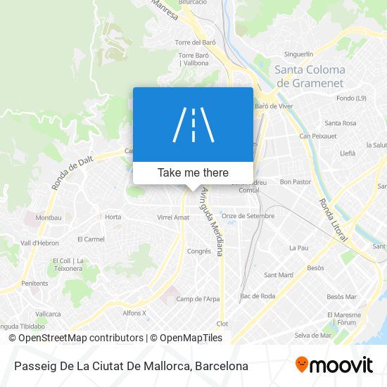 Passeig De La Ciutat De Mallorca map