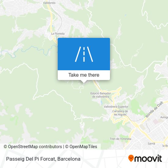 Passeig Del Pi Forcat map