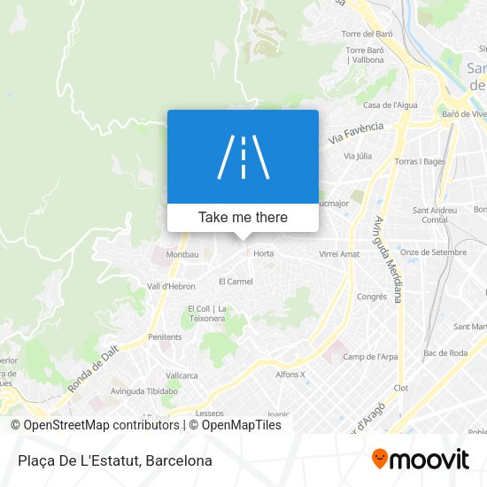 Plaça De L'Estatut map