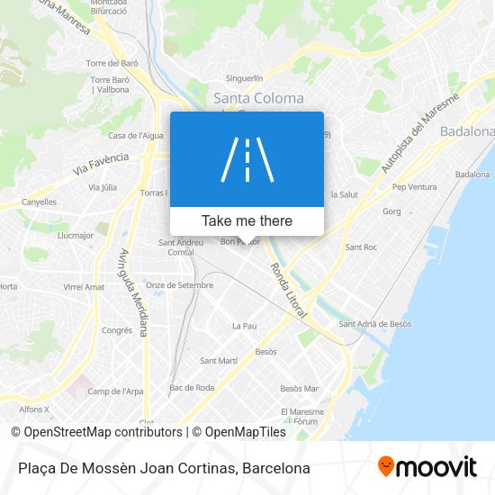 Plaça De Mossèn Joan Cortinas map