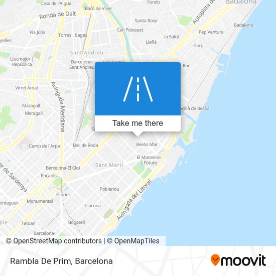 Rambla De Prim map