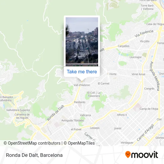 Ronda De Dalt map