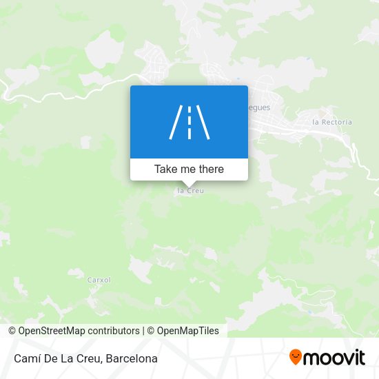 Camí De La Creu map