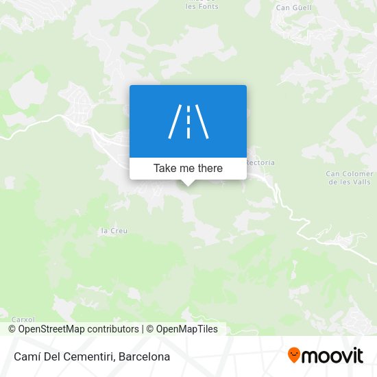 Camí Del Cementiri map
