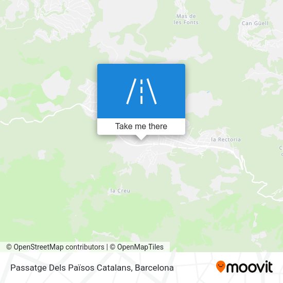 Passatge Dels Països Catalans map
