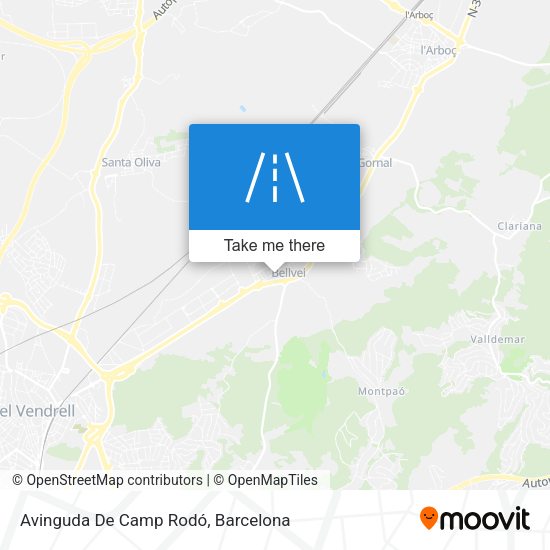 Avinguda De Camp Rodó map