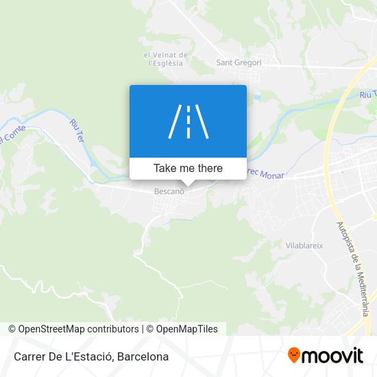Carrer De L'Estació map