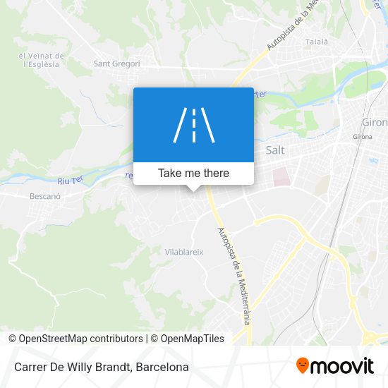 Carrer De Willy Brandt map