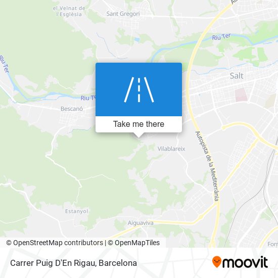 Carrer Puig D'En Rigau map