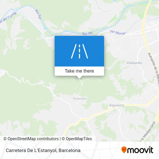 Carretera De L'Estanyol map