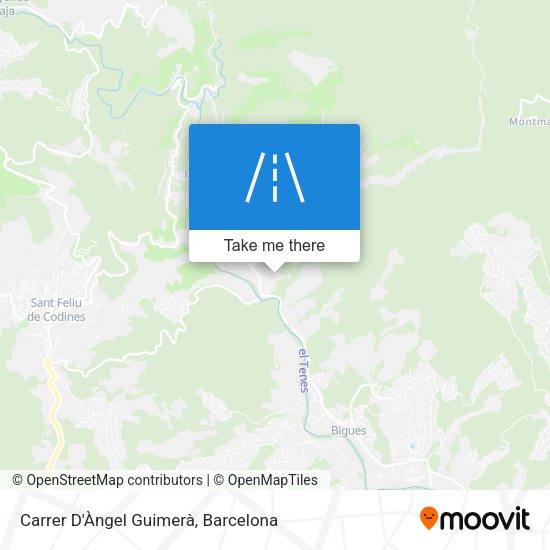 Carrer D'Àngel Guimerà map