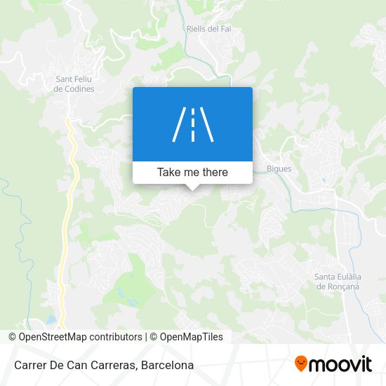 Carrer De Can Carreras map