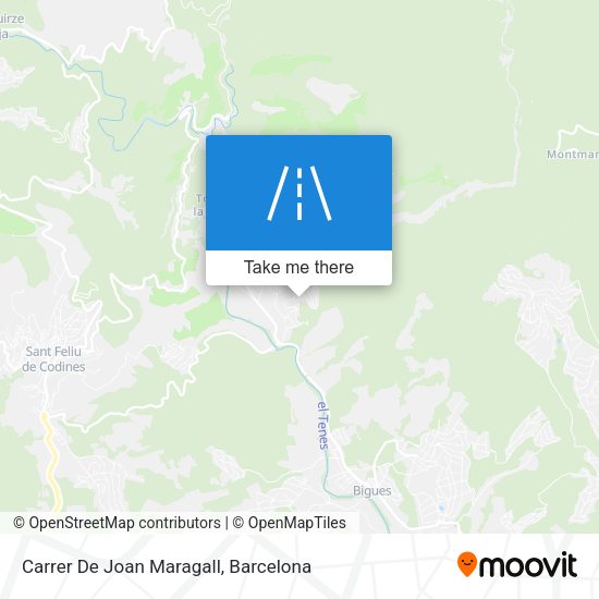 Carrer De Joan Maragall map